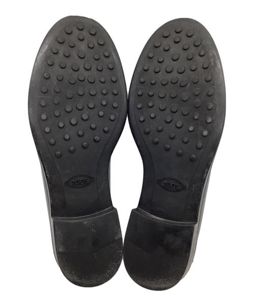 TOD'S（トッズ）TOD'S (トッズ) コインローファー ブラック サイズ:34.5の古着・服飾アイテム