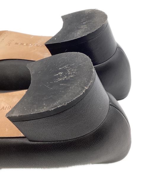 Manolo Blahnik（マノロブラニク）Manolo Blahnik (マノロブラニク) パンプス ブラック サイズ:34 1/2の古着・服飾アイテム