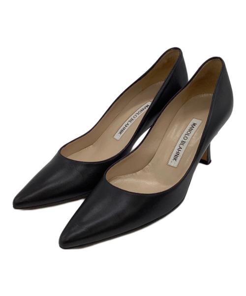 Manolo Blahnik（マノロブラニク）Manolo Blahnik (マノロブラニク) ハイヒールパンプス ブラック サイズ:34 1/2の古着・服飾アイテム