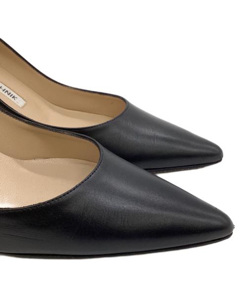 Manolo Blahnik（マノロブラニク）Manolo Blahnik (マノロブラニク) ハイヒールパンプス ブラック サイズ:34 1/2の古着・服飾アイテム