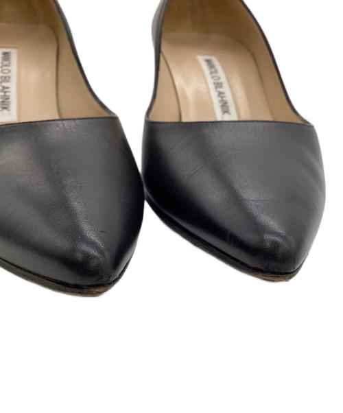 Manolo Blahnik（マノロブラニク）Manolo Blahnik (マノロブラニク) ハイヒールパンプス ブラック サイズ:34 1/2の古着・服飾アイテム