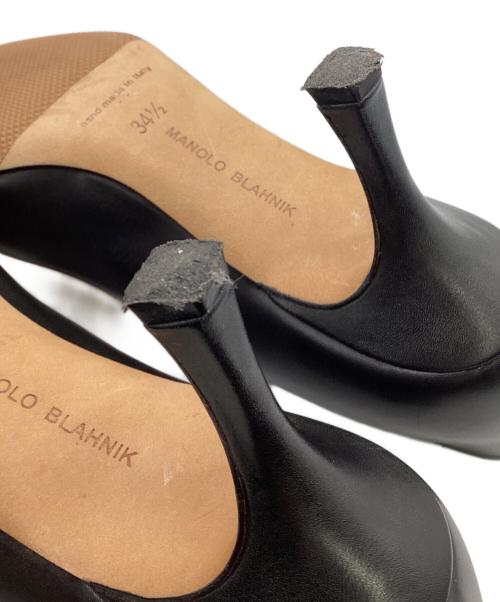Manolo Blahnik（マノロブラニク）Manolo Blahnik (マノロブラニク) ハイヒールパンプス ブラック サイズ:34 1/2の古着・服飾アイテム