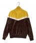NIKE (ナイキ) ベロア トラックジャケット イエロー×ブラウン サイズ:M：4000円