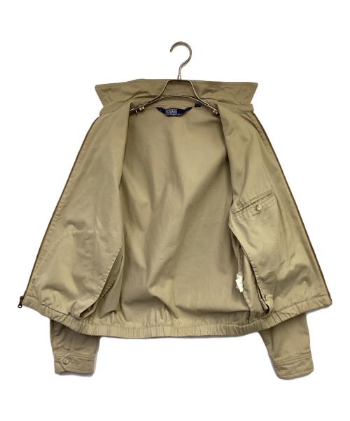 Polo by RalphLauren（ポロ バイ ラルフローレン）Polo by RalphLauren (ポロ バイ ラルフローレン) スイングトップ ベージュ サイズ:Sの古着・服飾アイテム