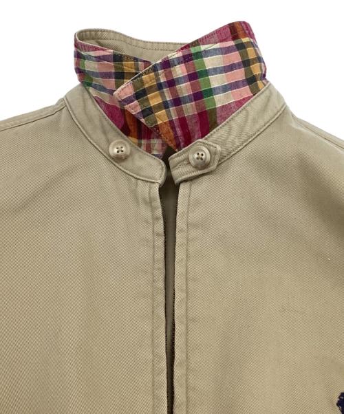 Polo by RalphLauren（ポロ バイ ラルフローレン）Polo by RalphLauren (ポロ バイ ラルフローレン) スイングトップ ベージュ サイズ:Sの古着・服飾アイテム