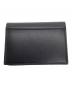 CELINE (セリーヌ) Pocket Trifolded（ポケット トライフォールデッド）カードホルダー ブラック×ピンク：18000円