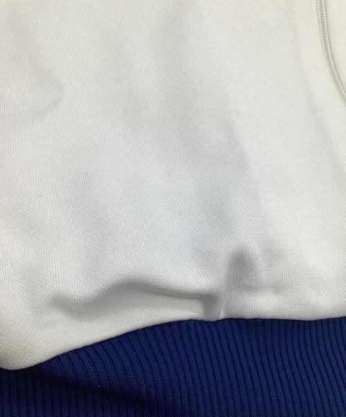 adidas（アディダス）adidas (アディダス) トラックジャケット ホワイト×ネイビー サイズ:6号の古着・服飾アイテム