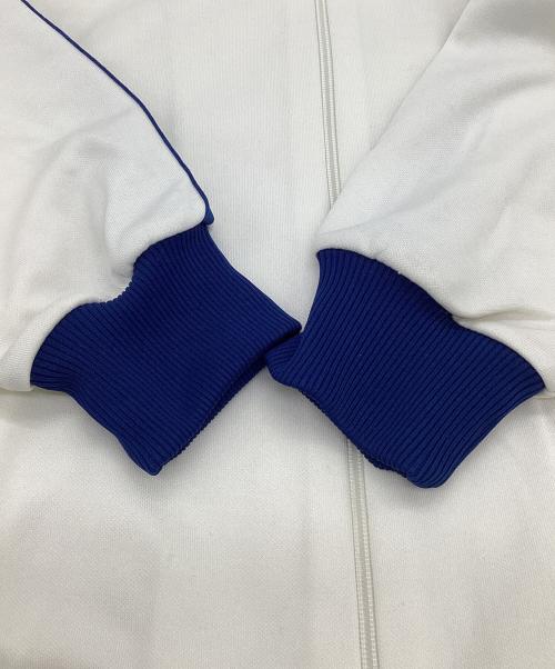 adidas（アディダス）adidas (アディダス) トラックジャケット ホワイト×ネイビー サイズ:6号の古着・服飾アイテム