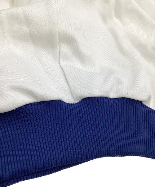 adidas（アディダス）adidas (アディダス) トラックジャケット ホワイト×ネイビー サイズ:6号の古着・服飾アイテム