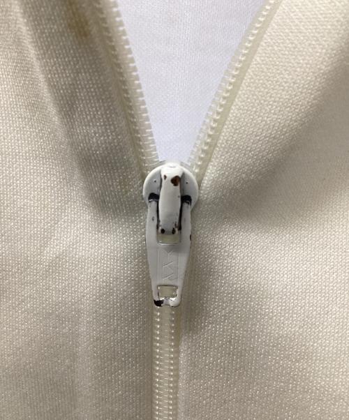 adidas（アディダス）adidas (アディダス) トラックジャケット ホワイト×ネイビー サイズ:6号の古着・服飾アイテム