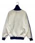 adidas (アディダス) トラックジャケット ホワイト×ネイビー サイズ:6号：17000円