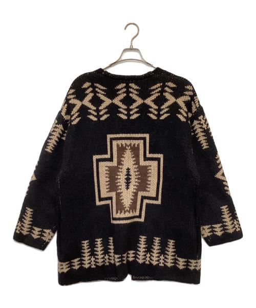 PENDLETON（ペンドルトン）PENDLETON (ペンドルトン) BEAMS Lights (ビームスライト) 別注 トグルカーディガン ブラック サイズ:Lの古着・服飾アイテム