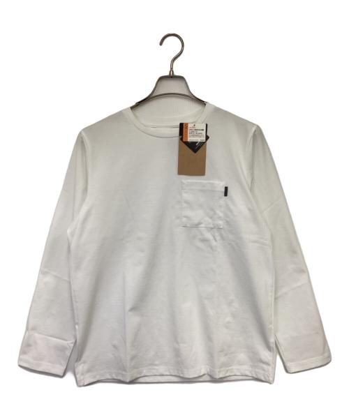 THE NORTH FACE（ザ ノース フェイス）THE NORTH FACE (ザ ノース フェイス) ロングスリーブエアリーリラックスティー ホワイト サイズ:XLの古着・服飾アイテム