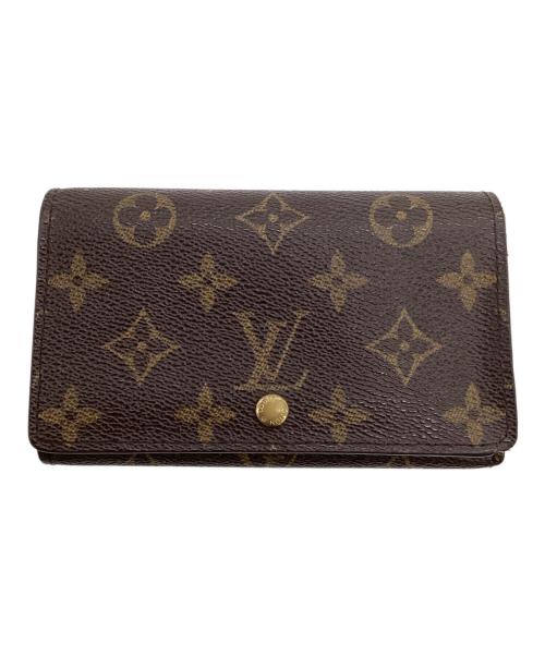 LOUIS VUITTON（ルイ ヴィトン）LOUIS VUITTON (ルイ ヴィトン) モノグラム ポルトモネ・ビエ・トレゾール2つ折り財布の古着・服飾アイテム