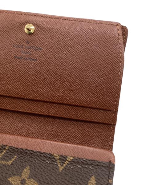 LOUIS VUITTON（ルイ ヴィトン）LOUIS VUITTON (ルイ ヴィトン) モノグラム ポルトモネ・ビエ・トレゾール2つ折り財布の古着・服飾アイテム