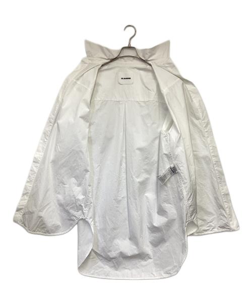 JIL SANDER（ジルサンダー）JIL SANDER (ジルサンダー) シャツ ドレス ホワイト サイズ:34の古着・服飾アイテム