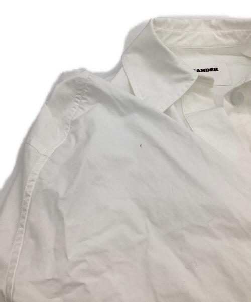 JIL SANDER（ジルサンダー）JIL SANDER (ジルサンダー) シャツ ドレス ホワイト サイズ:34の古着・服飾アイテム