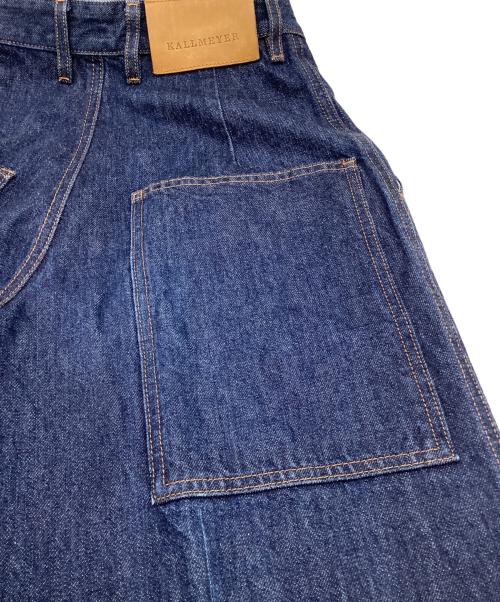 KALLMEYER（カルメイヤー）KALLMEYER (カルメイヤー) WIDE LEG JEAN デニムパンツ インディゴ サイズ:2の古着・服飾アイテム