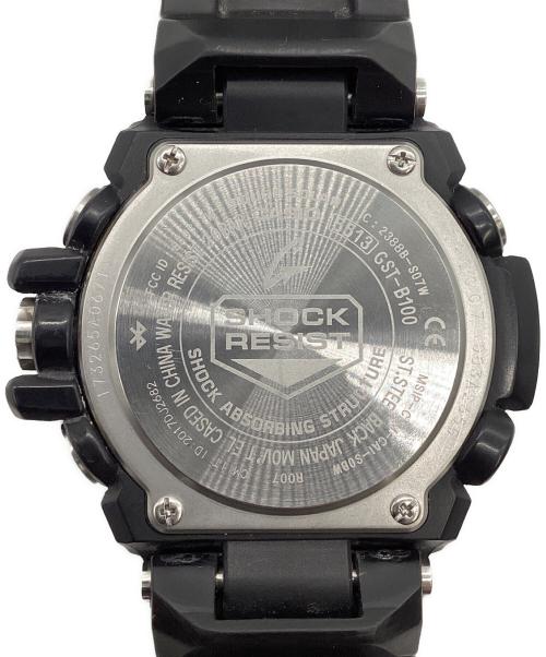 CASIO（カシオ）CASIO (カシオ) G-SHOCK G-STEEL（ジーショック ジースチール）GST-B100 腕時計 ブラックの古着・服飾アイテム