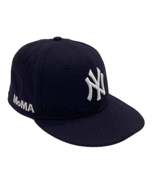 MoMA（モマ）MoMA (モマ) New Era (ニューエラ) GENUINE MERCHANDISE (ジェニュイン マーチャンダイズ) 59FIFTY（フィフティーナインフィフティー）キャップ ブラック サイズ:7 1/4の古着・服飾アイテム