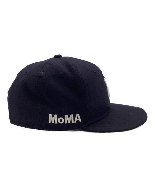 MoMA（モマ）MoMA (モマ) New Era (ニューエラ) GENUINE MERCHANDISE (ジェニュイン マーチャンダイズ) 59FIFTY（フィフティーナインフィフティー）キャップ ブラック サイズ:7 1/4の古着・服飾アイテム