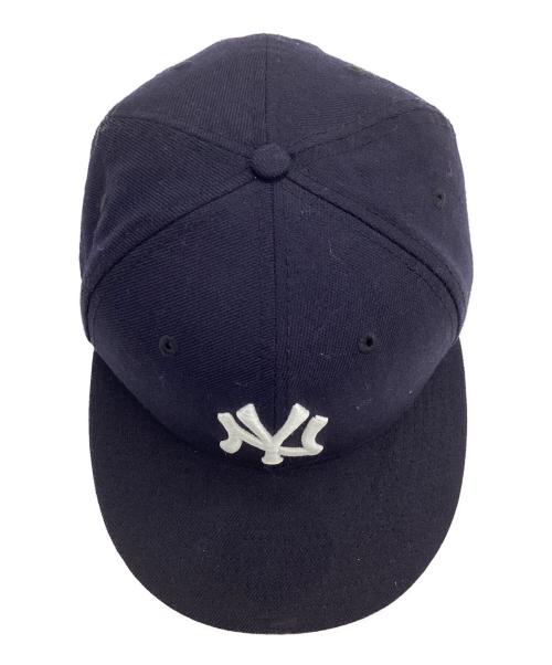 MoMA（モマ）MoMA (モマ) New Era (ニューエラ) GENUINE MERCHANDISE (ジェニュイン マーチャンダイズ) 59FIFTY（フィフティーナインフィフティー）キャップ ブラック サイズ:7 1/4の古着・服飾アイテム
