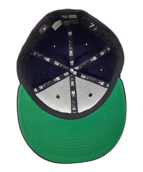 MoMA（モマ）MoMA (モマ) New Era (ニューエラ) GENUINE MERCHANDISE (ジェニュイン マーチャンダイズ) 59FIFTY（フィフティーナインフィフティー）キャップ ブラック サイズ:7 1/4の古着・服飾アイテム