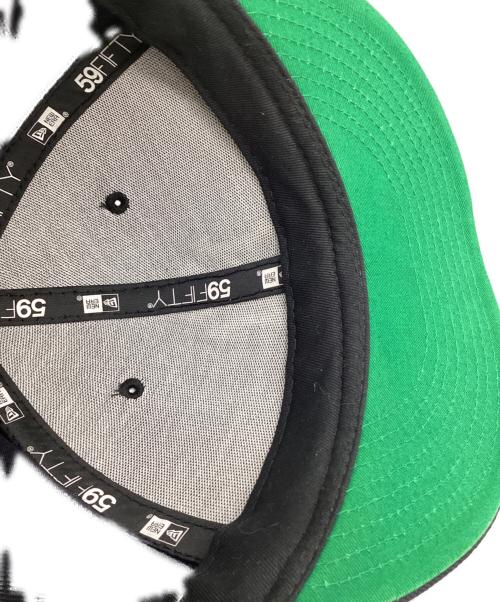 MoMA（モマ）MoMA (モマ) New Era (ニューエラ) GENUINE MERCHANDISE (ジェニュイン マーチャンダイズ) 59FIFTY（フィフティーナインフィフティー）キャップ ブラック サイズ:7 1/4の古着・服飾アイテム