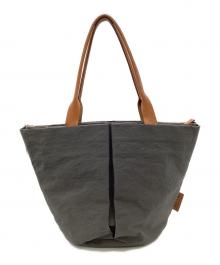 TUTUMU（ツツム）の古着「Marche tote M（マルシェ トート M)」｜グレー