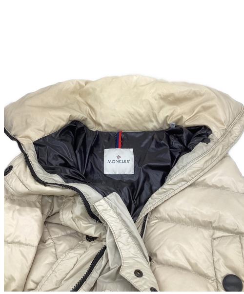 MONCLER（モンクレール）MONCLER (モンクレール) TULSA（テュルサ）ダウンジャケット ベージュ×ブラック サイズ:00の古着・服飾アイテム