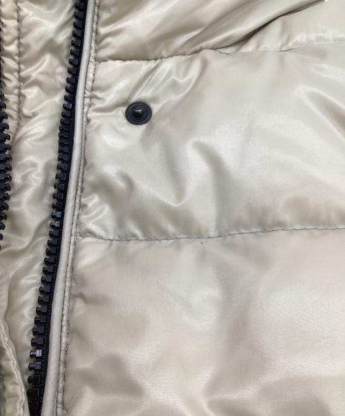 MONCLER（モンクレール）MONCLER (モンクレール) TULSA（テュルサ）ダウンジャケット ベージュ×ブラック サイズ:00の古着・服飾アイテム