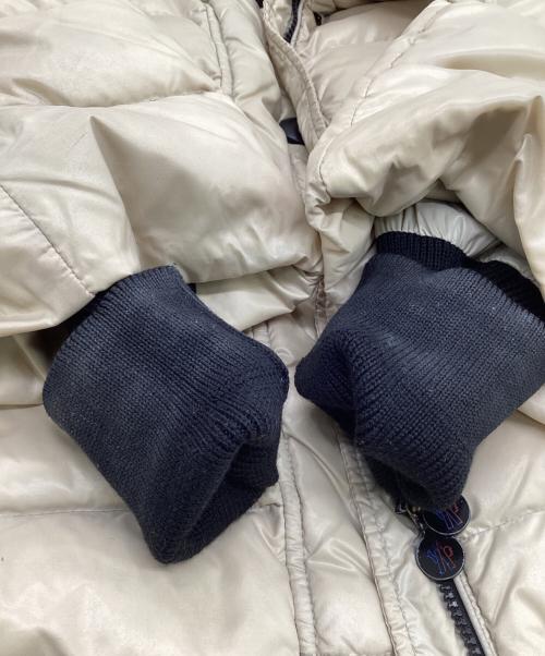 MONCLER（モンクレール）MONCLER (モンクレール) TULSA（テュルサ）ダウンジャケット ベージュ×ブラック サイズ:00の古着・服飾アイテム