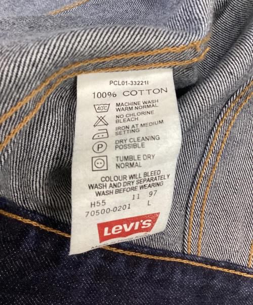 LEVI'S（リーバイス）LEVI'S (リーバイス) 70500 デニムジャケット インディゴ サイズ:Lの古着・服飾アイテム