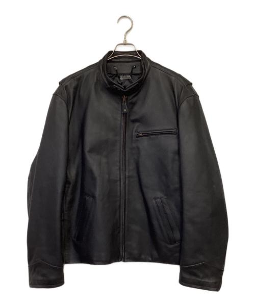 HARLEY-DAVIDSON（ハーレーダビッドソン）HARLEY-DAVIDSON (ハーレーダビッドソン) レザージャケット ブラック サイズ:50の古着・服飾アイテム