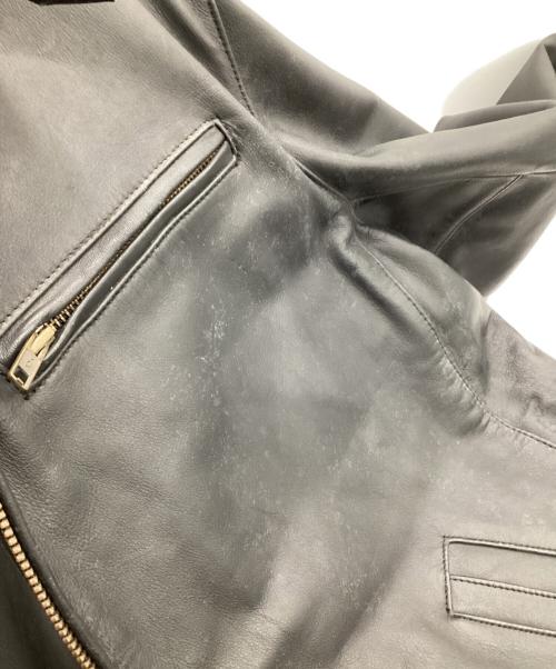 HARLEY-DAVIDSON（ハーレーダビッドソン）HARLEY-DAVIDSON (ハーレーダビッドソン) レザージャケット ブラック サイズ:50の古着・服飾アイテム