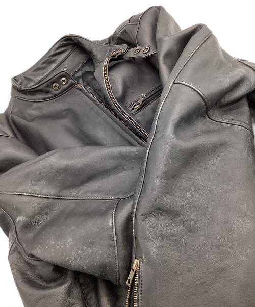 HARLEY-DAVIDSON（ハーレーダビッドソン）HARLEY-DAVIDSON (ハーレーダビッドソン) レザージャケット ブラック サイズ:50の古着・服飾アイテム