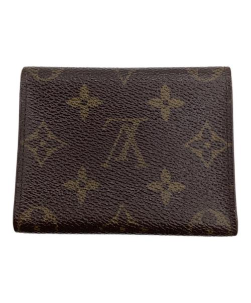 LOUIS VUITTON（ルイ ヴィトン）LOUIS VUITTON (ルイ ヴィトン) モノグラム アンヴェロップ・カルト・ドゥ・ヴィジット ブラウンの古着・服飾アイテム
