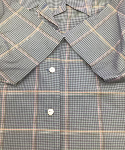 Burberry's（バーバリーズ）Burberry's (バーバリーズ) 半袖シャツ ネイビー サイズ:7Pの古着・服飾アイテム
