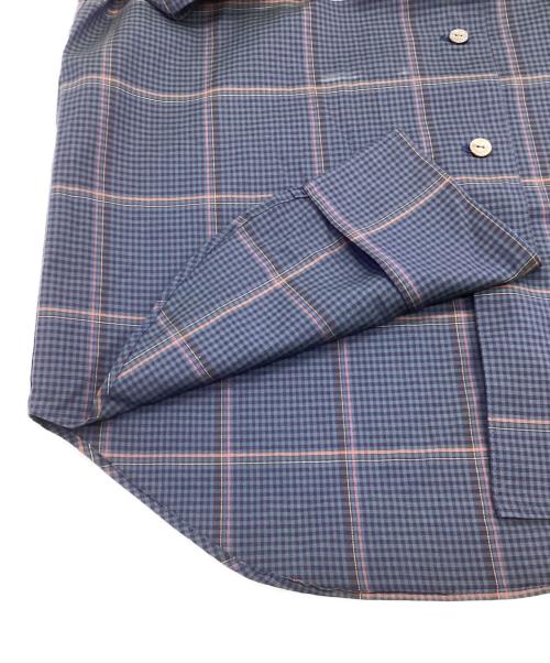 Burberry's（バーバリーズ）Burberry's (バーバリーズ) 半袖シャツ ネイビー サイズ:7Pの古着・服飾アイテム