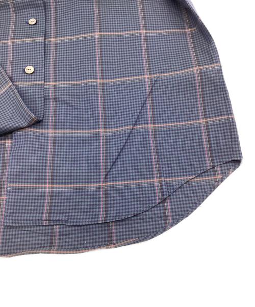 Burberry's（バーバリーズ）Burberry's (バーバリーズ) 半袖シャツ ネイビー サイズ:7Pの古着・服飾アイテム