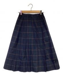 Burberry's（バーバリーズ）の古着「プリーツスカート」｜ネイビー