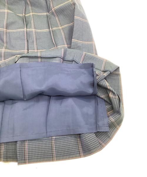 Burberry's（バーバリーズ）Burberry's (バーバリーズ) プリーツスカート ネイビー サイズ:7APの古着・服飾アイテム