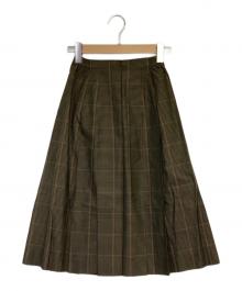 Burberry's（バーバリー）の古着「スカート」｜カーキ