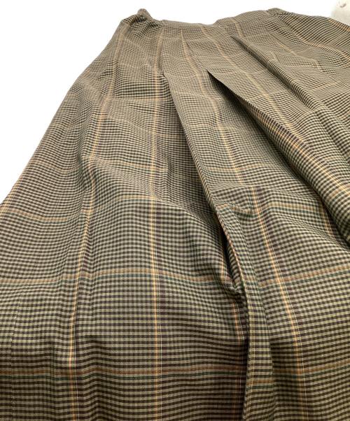 Burberry's（バーバリー）Burberry's (バーバリー) スカート カーキ サイズ:7APの古着・服飾アイテム
