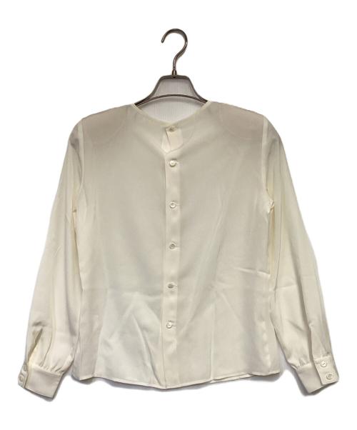 Burberry's（バーバリー）Burberry's (バーバリー) 長袖ブラウス アイボリー サイズ:7APの古着・服飾アイテム