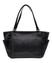 COACH（コーチ）の古着「パーク ウーブン キャリー トート」｜ブラック