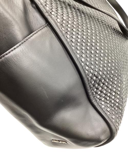 COACH（コーチ）COACH (コーチ) パーク ウーブン キャリー トート ブラックの古着・服飾アイテム