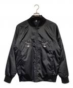 adidasアディダス）の古着「All Blacks（オールブラックス）日本限定スカジャン」｜ブラック