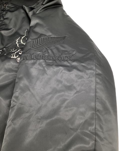 adidas（アディダス）adidas (アディダス) All Blacks（オールブラックス）日本限定スカジャン ブラック サイズ:Oの古着・服飾アイテム