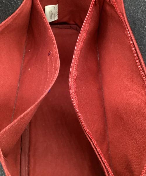 BURBERRY BLUE LABEL（バーバリー ブルー レーベル）BURBERRY BLUE LABEL (バーバリー ブルー レーベル) 2WAYバッグ インディゴ×レッドの古着・服飾アイテム